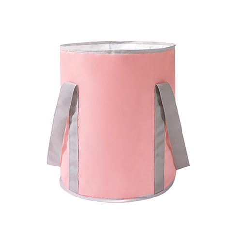 Hordozható összehajtható mosótáska rózsaszín