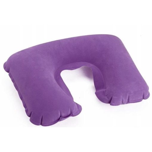 Úti nyakpárna, felfújható - orgonalila