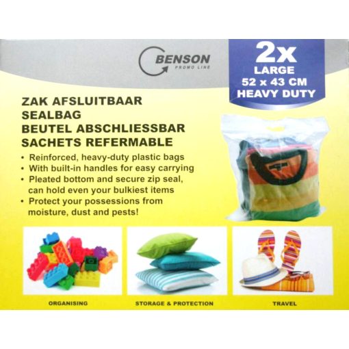 légmentesen zárható tasak