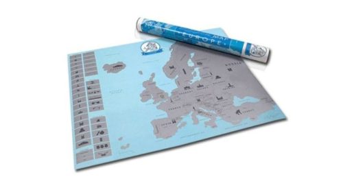 Kaparós térkép kék Európa (45x70)